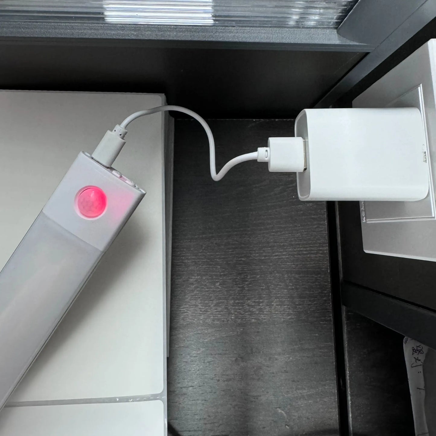 Motion-Sensor LED Light, USB Rechargeable Night Lamp, Modern Night Lights, under Cabinet Wardrobe Lamp, LED Night Light with Dimmable Feature for Kitchen, Bedroom, Hallway, Stairway, Closet, Wardrobe #GLOBAL PICKS